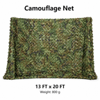 13 x 20 FT Woodland Camo Net