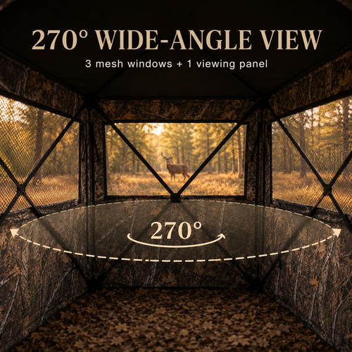 270° Camo Hunting Blind