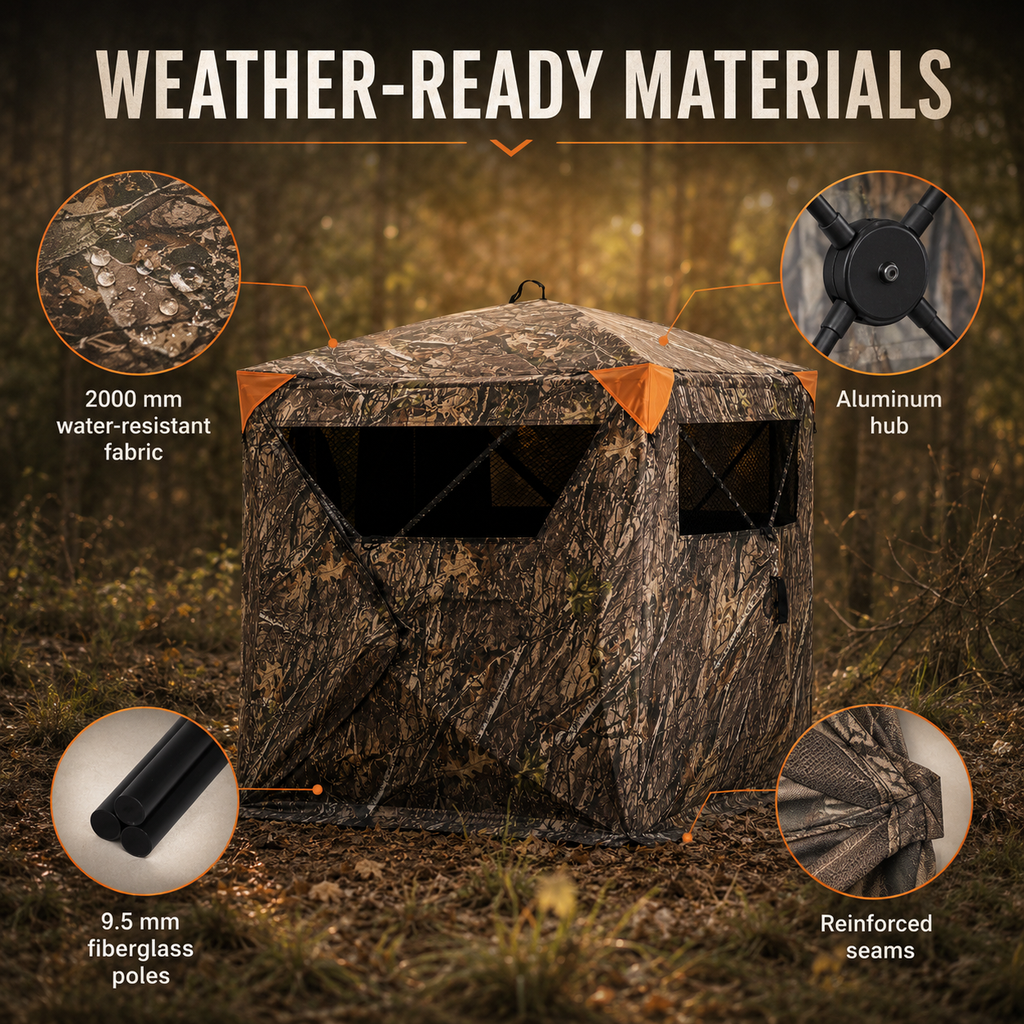 270° Camo Hunting Blind
