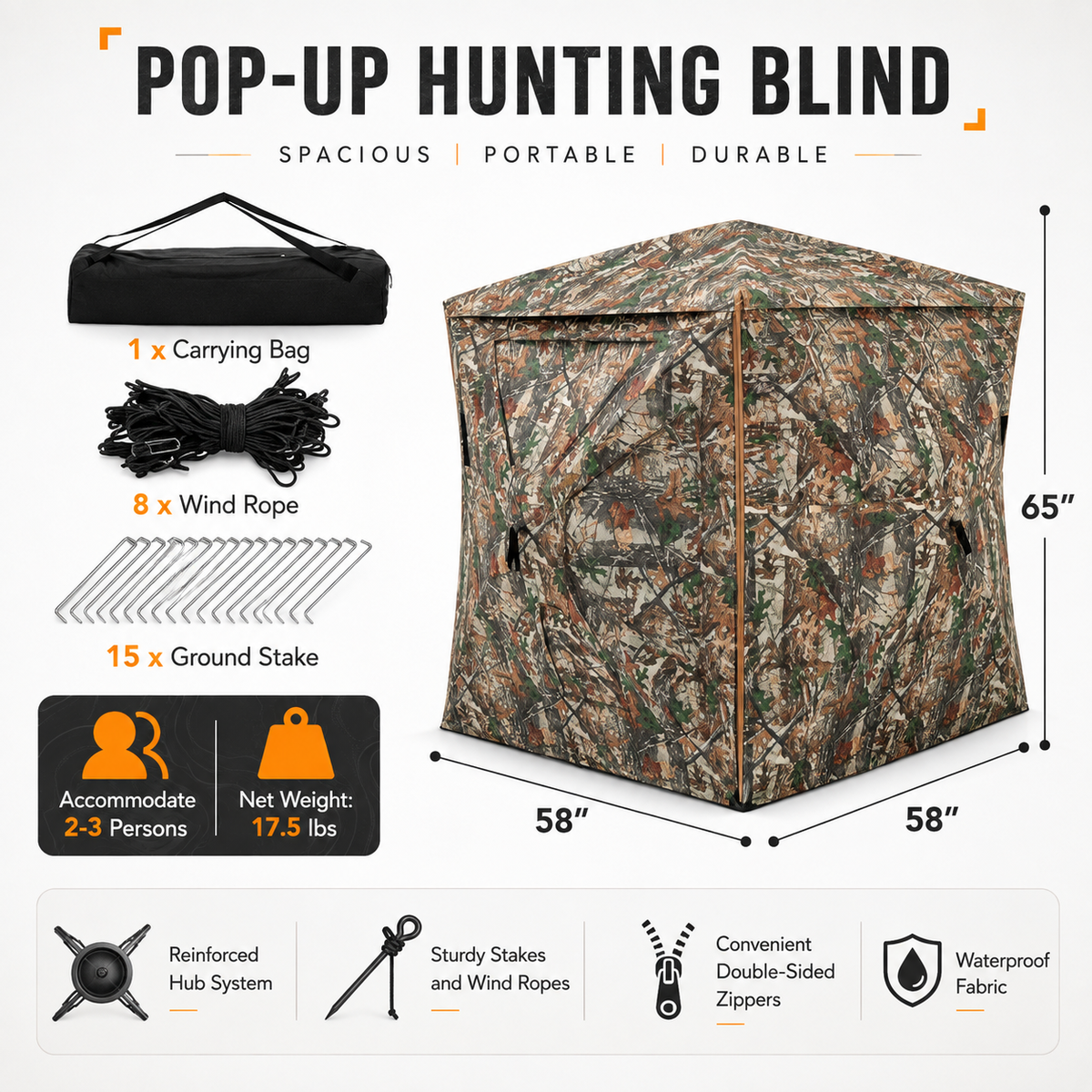 SkyView Camo Blind
