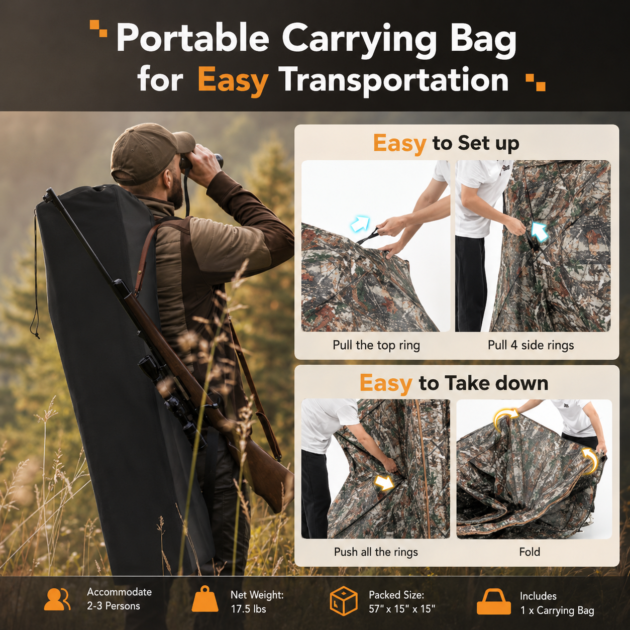 SkyView Camo Blind